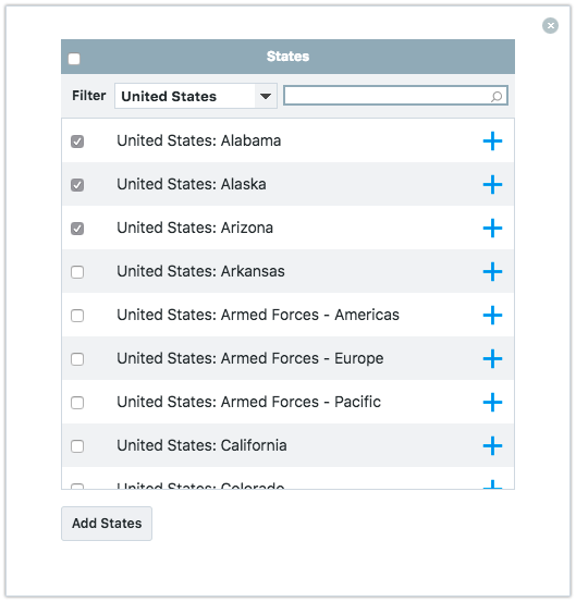 Add states