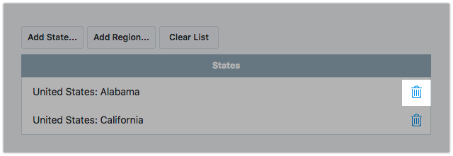Delete area