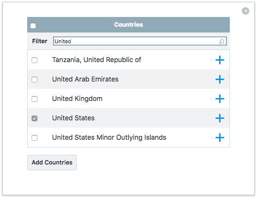 Add country